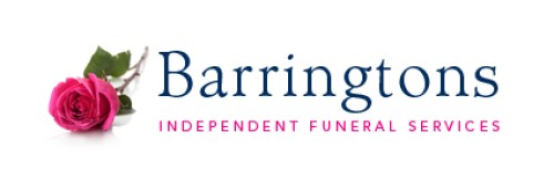The logo for Barrington's Funeral Service