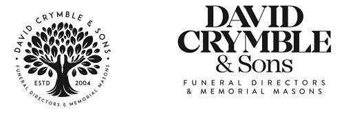 The logo for David Crymble & Sons Funeral Directors and Memorial Masons