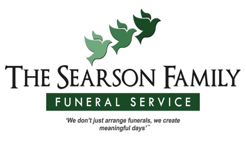 The logo for The Searson Family Funeral Service