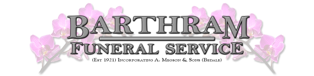 The logo for Barthram Funeral Service
