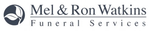 The logo for Mel & Ron Watkins Funeral Services
