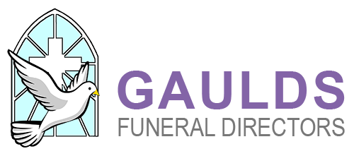 The logo for Gaulds Funeral Services