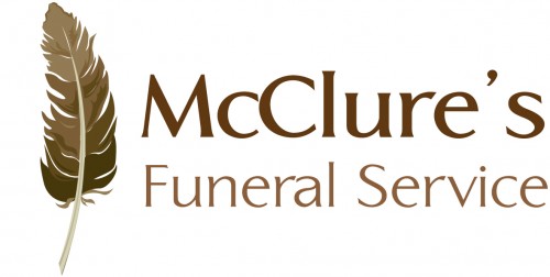 The logo for McClure's Funeral Service