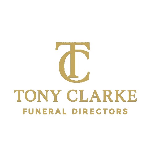 The logo for Tony Clarke Funeral Directors-Downhill