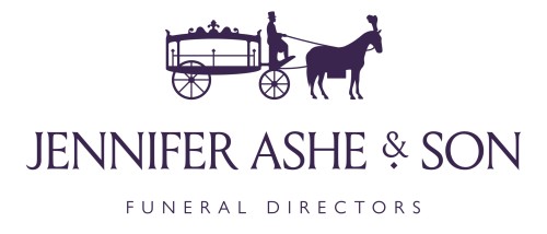 The logo for Jennifer Ashe & Son Funeral Directors