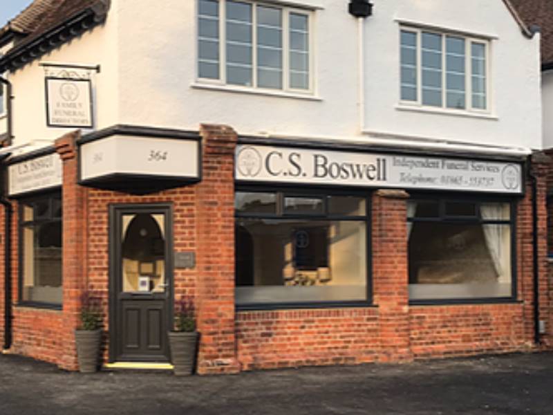 Find out more about C S Boswell Independent Funeral Services