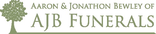 The logo for AJB Funerals Ltd