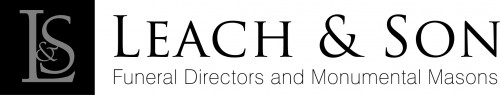 The logo for Leach & Son