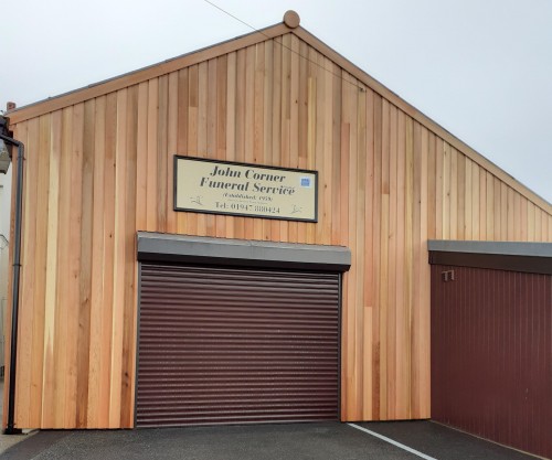 The logo for John Corner Funeral Service Ltd