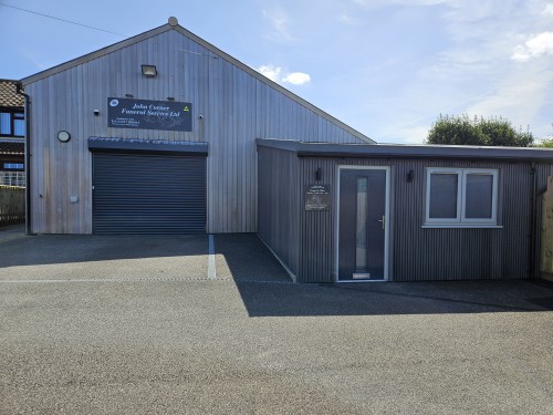 The logo for John Corner Funeral Service Ltd