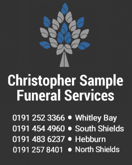 The logo for Christopher Sample Funeral Services
