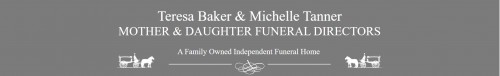 The logo for Teresa Baker & Michelle Tanner Mother & Daughter Funeral Directors