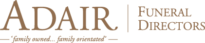 The logo for Adair Funeral Directors