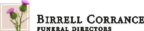 The logo for Birrell Corrance Funeral Directors
