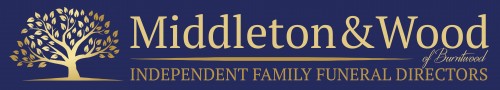 The logo for Middleton & Wood of Burntwood Independent Family Funeral Directors