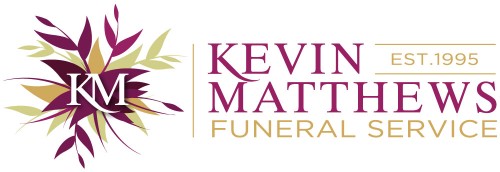 The logo for Kevin Matthews Funeral Service
