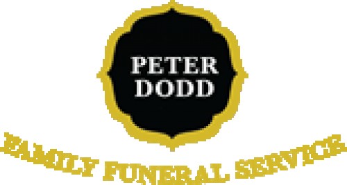 The logo for Peter Dodd Funeral Directors