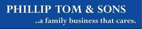 The logo for Phillip Tom & Sons Ltd