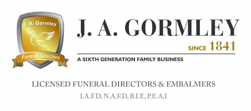 The logo for J.A. Gormley Funeral Directors