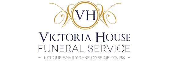 The logo for Victoria House Funeral Service Ltd