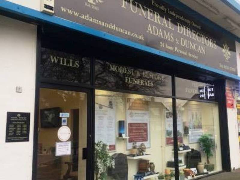 Find out more about Adams & Duncan Funeral Directors