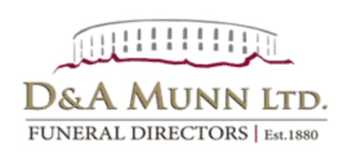 The logo for D & A Munn