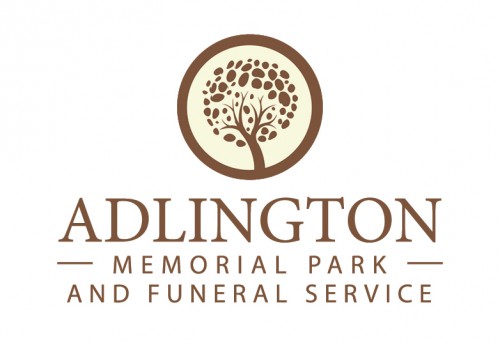 The logo for Adlington Memorial Park and Funeral Services
