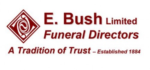 The logo for E Bush Funeral Directors