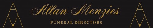 The logo for Allan Menzies Funeral Directors