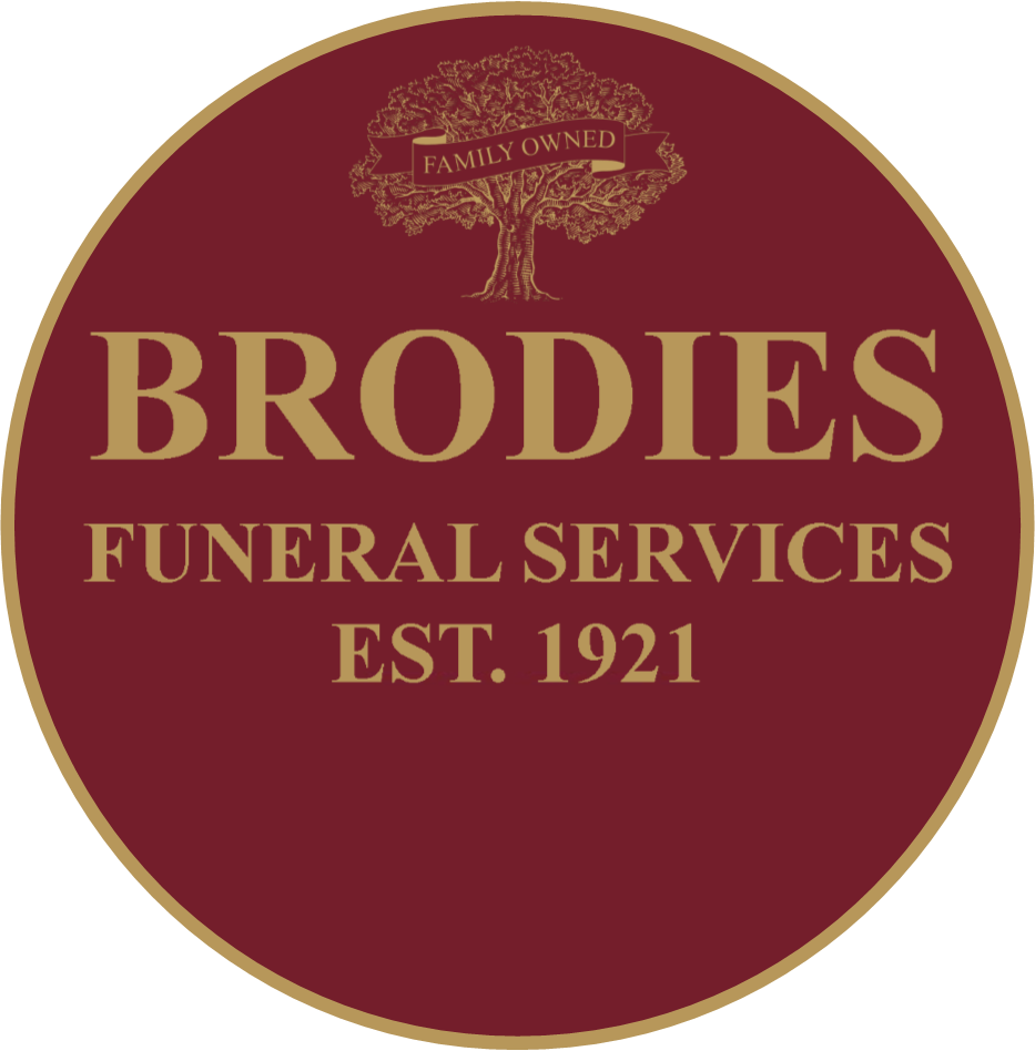 The logo for Brodies Funeral Services Ltd, Whitburn