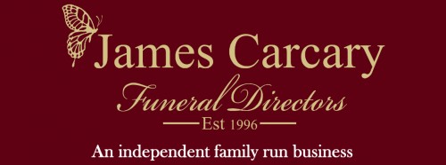 The logo for James Carcary Funeral Directors