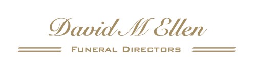 The logo for David M Ellen