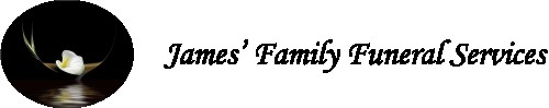The logo for James' Family Funeral Services