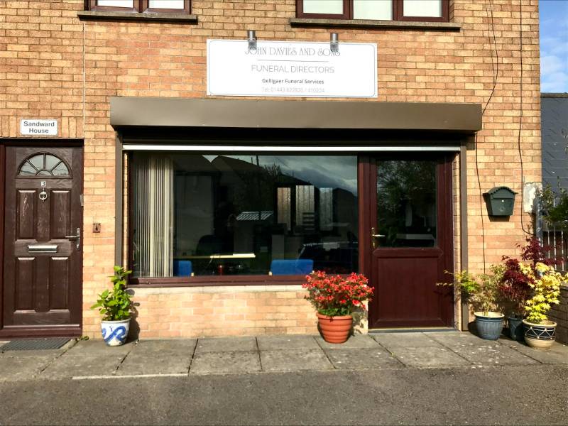 Find out more about John Davies and Sons Funeral Directors Ltd - Gelligaer Office