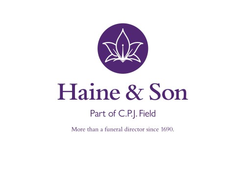 The logo for Haine & Son
