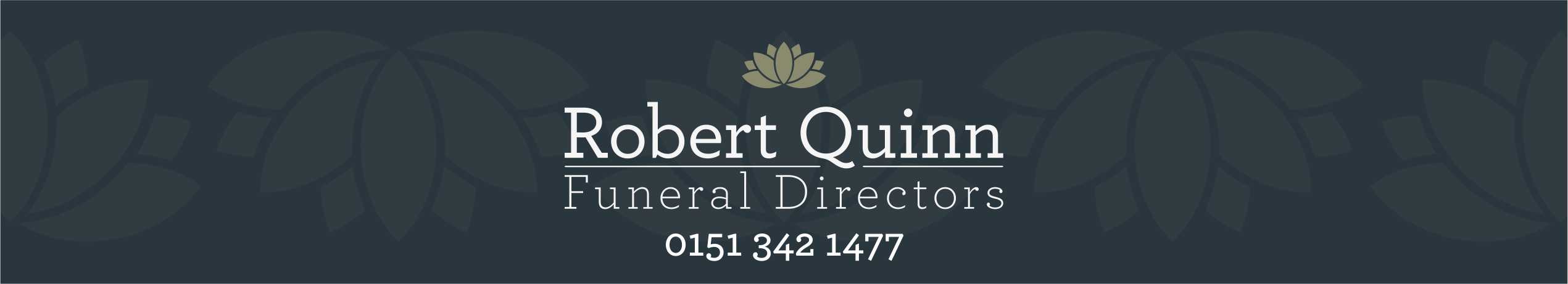 The logo for Robert Quinn Funeral Directors
