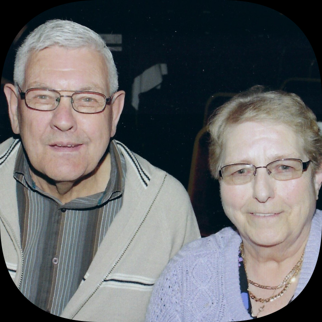 Mr & Mrs Robin and Joan Waspe